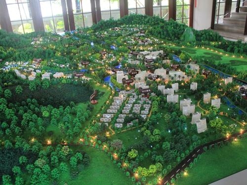 凉州凉州沙盘模型